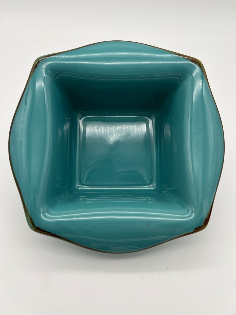 Southern Living at Home Tuscan Everyday Baker Square Baking Dish Teal (Set of 2) - Picture 2 of 15